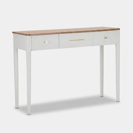 Consola de madera con 3 cajones para recibidor Matera (1/5)