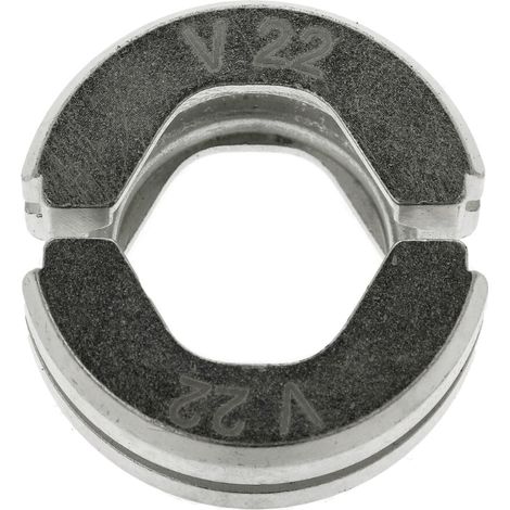 Insert de sertissage V22 pour mâchoire universelle