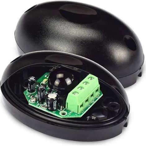 Coppia di sensori fotocellula a infrarossi, sensori a infrarossi universali, fotocellule 12/24 V per cancelli automatici a infrarossi (1/4)