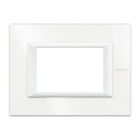 Ha4803Hd Plaque 3 Modules Axolute Blanc