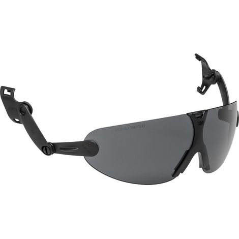 3M Integr. Schutzbrille V9G für Peltor Schutzhelme, grau