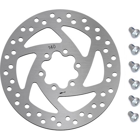 Disque de frein de 140 mm pour trottinettes électriques - Disques de frein ronds KUGOO M4/F30/F40 (1/4)