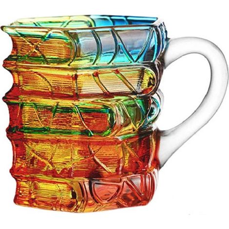 Originelle 3D-Buchtasse, Tasse mit gemaltem Roman-Effekt, Geschenk für Bücherwürmer und Literaturliebhaber, kreative Kaffeetasse