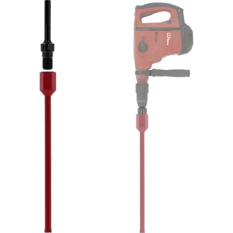 Diamantbohrkrone Ø 20 mm mit Adapter für Bohrmaschine und SDS-max-Bohrhammer
