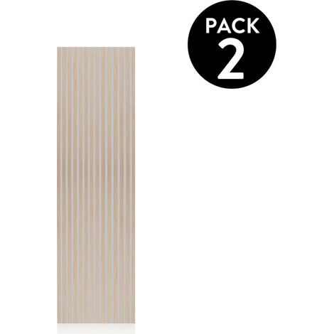 Pack 2 paneles acústicos Noiseless 240 Gris - Roble 60cm (ancho) x 240cm (alto) (1/5)