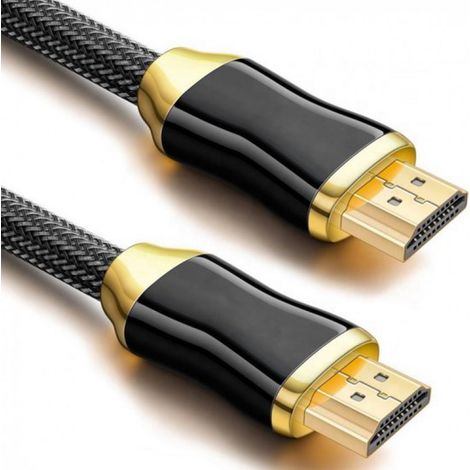 Câble HDMI 2.0 - Haut débit premium - 4K à 60 Hz - Ethernet - 10 mètres - Câble HDMI 2.0 - Haut débit premium - 4K à 60 Hz - Ethernet - 10 mètres (1/5)