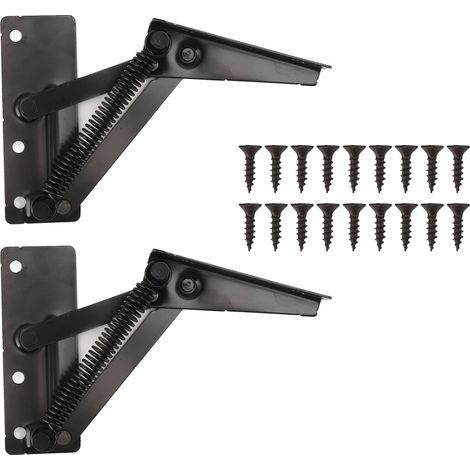 80-degree shear hinge, cold rolled, folding steel, inverted support for wardrobe doors, sofa bed (1/5)