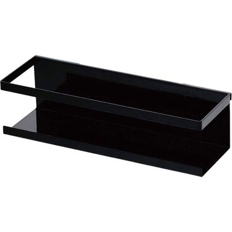 Étagère Magnétique pour Réfrigérateur - Support Aimanté Puissant, Design Minimaliste Noir - Type B (1/5)