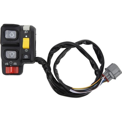 Ensemble de Levier de Vitesse électrique, Ensemble de Levier de Vitesse ATV pour Rancher 350 4X4 Electric Shift avec TRX350FE Rancher ES 4X4 2000-2003 ATV, Remplace le Levier de. (1/5)