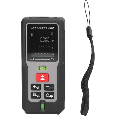 Mètre laser de précision 70 m, télémètre infrarouge haute exactitude, outil de mesure de distance portatif (1/5)