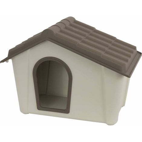 3 x CUCCIA P/CANI RESINA 57X39,0X42,0CM TORTORA BEIGE