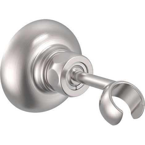 TRES 29963910AC COMPLEMENTOS DE DUCHA Soporte Orientable para Ducha De Mano Color Acero - ref: 29963910AC (1/2)