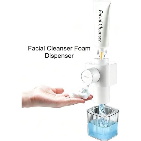 Distributeur de mousse nettoyante pour le visage, générateur de savon portable automatique électrique, générateur de mousse nettoyante pour le visage (1/5)