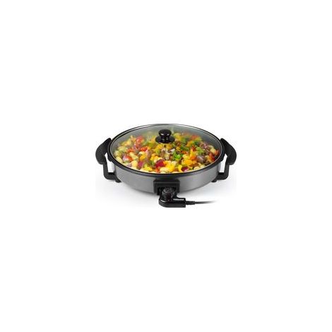 Padella elettrica - 1 pezzo - Antiaderente - Riscaldamento rapido 280°C - Cucina e campeggio - 40 cm (1/5)
