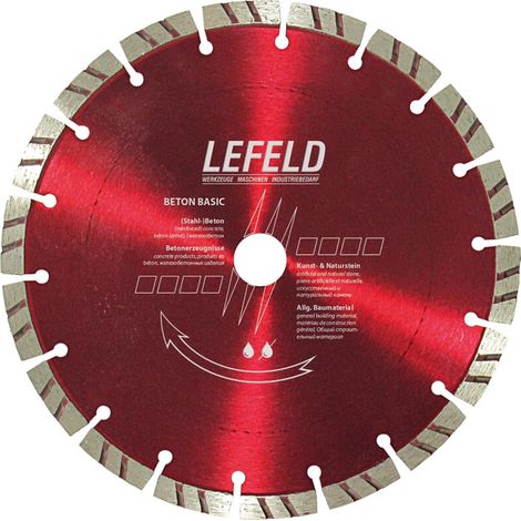 CEDIMA Diamant-Trennscheibe Easy Cut BETON BASIC für Beton 125 mm - 400 mm, Ausführung: 400 x 25,4 mm