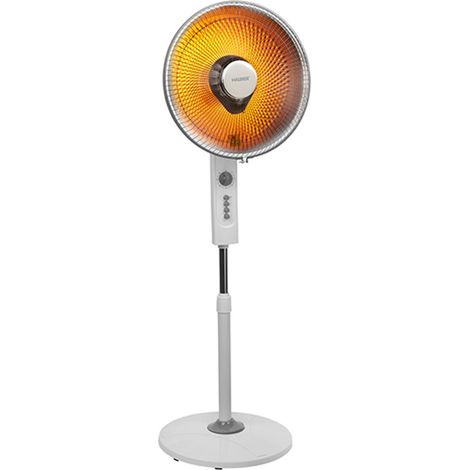 STUFA AL CARBONIO A PARABOLA Ø41CM PIANTANA 450W-900W OSCILLANTE MAURER