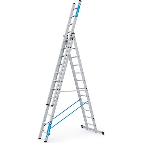 ZARGES Mehrzweckleiter Skymaster X, LM, 3 x 12 Sprossen (1/5)