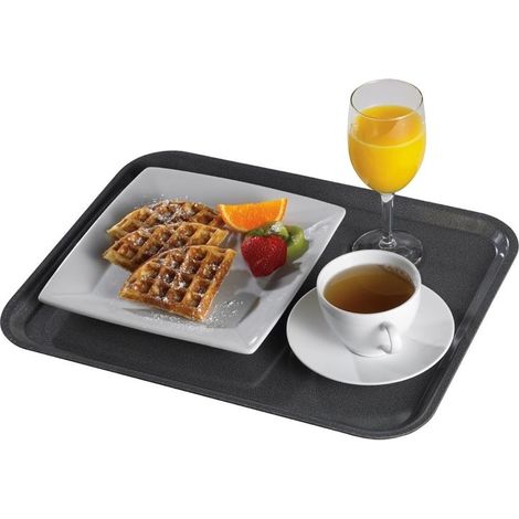 Plateau Professionnel Fast Food Ultimate 265 x 325 mm Granit - Cambro (1/2)