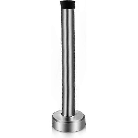 Extra langer, 15 cm langer, wandmontierter Türstopper, Stoßdämpfung durch schallabsorbierende Gummimatte, robuste Wandmontage, Geräuschdämpfer für Türen, verstellbarer und langlebiger Türstopper. (1/3)