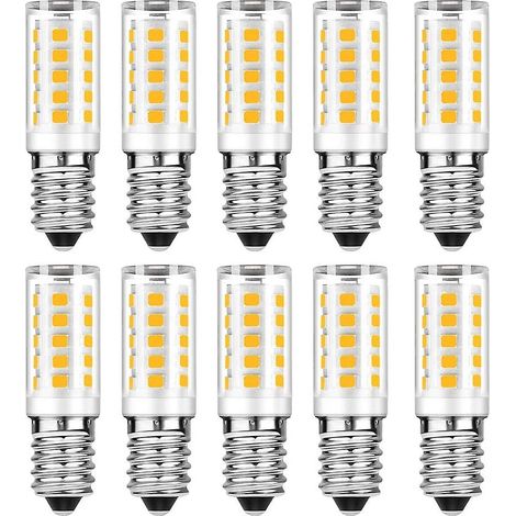 Ampoule LED E14, blanc froid 6000K, 5W équivalent à une ampoule à incandescence de 50W, 400lm, non dimmable, lot de 10 (1/4)