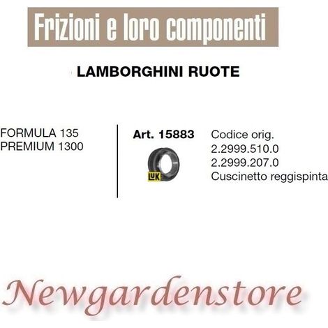 Cuscinetto reggispinta trattore LAMBORGHINI 15883 Formula 135 Premium 1300
