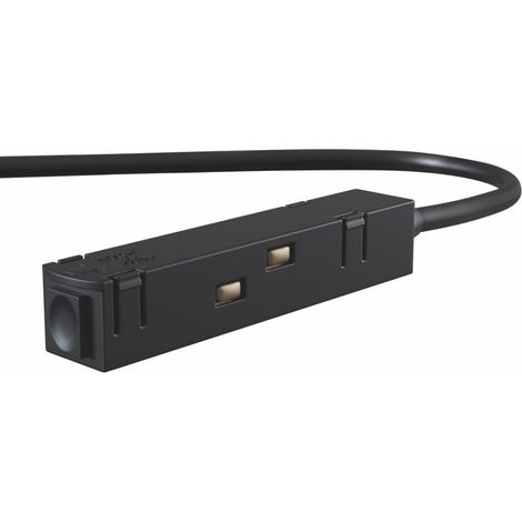 Entrée d'alimentation rail S35 noir 48V Maytoni Tech (1/3)