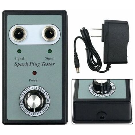 Car Spark Plug Tester Detector with Dual Hole Spark Plug Analyzer Diagnostic Tool, Spark Plug Tester--TRIMEC (1/5)