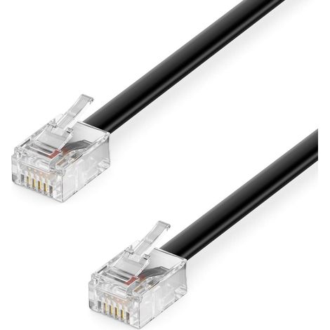 OEM Cavo telefonico RJ12 Modulare 6 Poli 6 Contatti 2 mt (1/5)