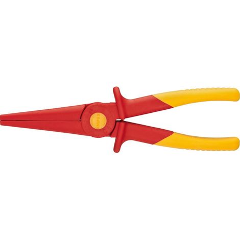 KNIPEX 98 62 02 Flachrundzange KST isol. WeichKST-Zone f. sicheren Halt 220 mm (1/2)