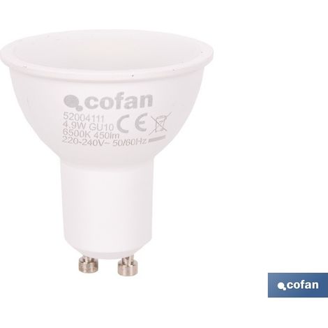 Ampoule LED GU10 4,9 W 450 Lumen 6500 K (1/4)