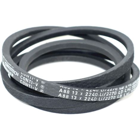 Courroie trapézoidale lisse Contitech Conti V A88 13 x 2240 Li / 2270 Ld