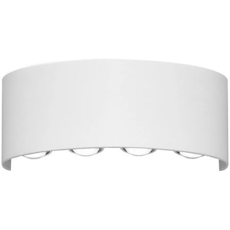 Lámpara de pared LED de superficie 8W ortelo OWL-6650-4-WH-3K Italux (1/5)
