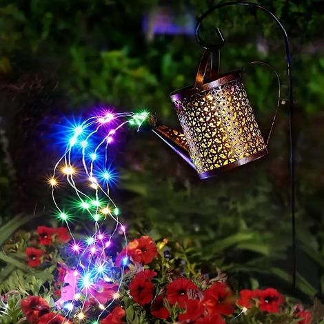 Solar arrosoir Arrosoir Fée jardin Lumière Art LED Lumière Solaire Jardin Extérieur Imperméable aux intempéries (1/5)