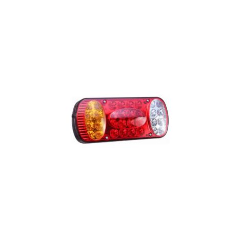 2 Stück 12V 32 LED Rücklicht-Bremsleuchte für LKW, Anhänger, Wohnwagen - Crezuo (1/4)