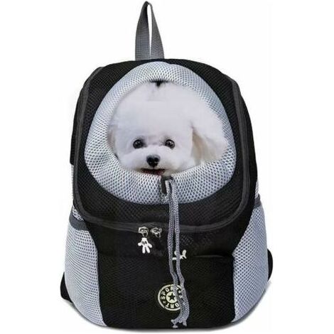 LaBlanc Sac à Dos de Transport pour Chien - Respirant - Imperméable - pour Petits Chiens et Chats - Sac à Dos de Transport réglable - Bandoulière rembourrée - pour randonnée, Voyage en Plein air - M (1/5)