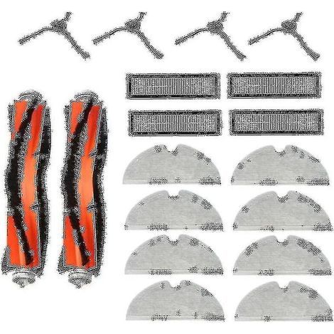 18 Teile für Dream D9 / Bot L10 Pro L10 Staubsauger Zubehör Seitenbürste Filter Wischbürste Hauptbürste (1/3)