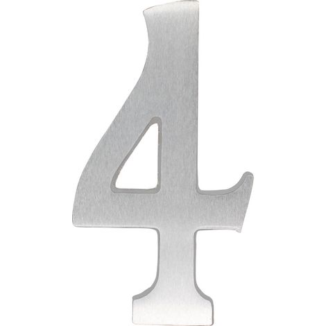 N°4 - Laiton finition Alu brossé 100mm - 4008042 (1/2)