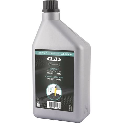 Lubrifiant climatisation PAG 100 1L -R134A - CO 4094 - CLAS Equipements