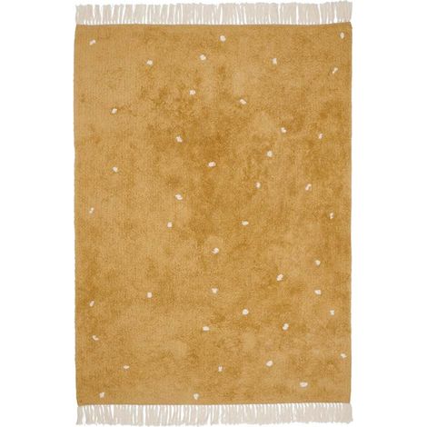 Little Dutch Teppich Punkte ocker 170 x 120