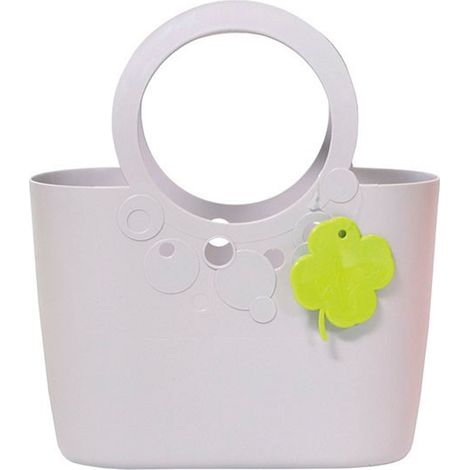 Cesta decorativa multiusos LILY 3,8L., dimensiones (mm) 240x122x169/280, color Arándano claro (1/2)