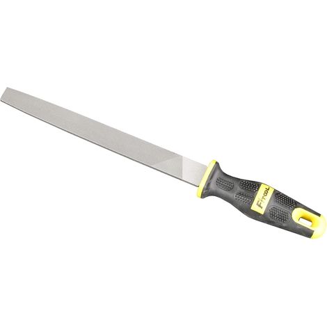 Lime en acier au carbone T12 8 pouces, coupe moyenne, dureté HRC 65, pour limer le métal doux, aluminium, étain, cuivre, plastique dur, bois dur, poignée de massage confortable (1/3)
