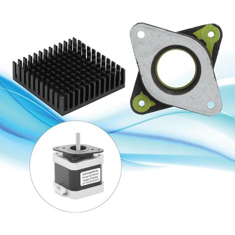 Dissipateurs thermiques antivibrations pour moteurs NEMA17 - Pièces imprimante 3D