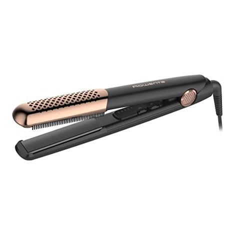 Rowenta Ultimate Experience Premium Piastra per capelli Nero, Rame (1/4)