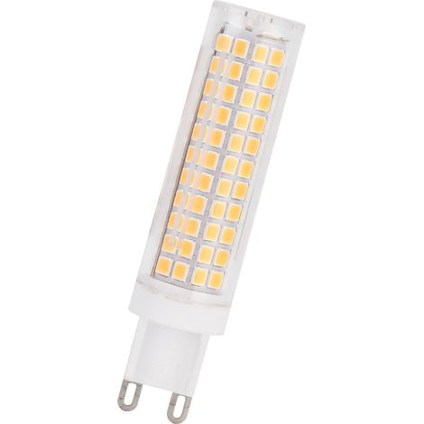 Ampoule LED G9 céramique sans scintillement, 1200 lm, 136 LED, à brancher, dimmable, 15 W (équivalent à une ampoule halogène de 100 W), pour suspensions, plafonniers, appliques murales, lampes de tabl (1/5)