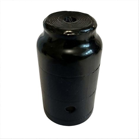 Hinterrad-Pedalrohr, bemanntes Hinterrad-Fußpedal, Pedalstange, schwarz, 50 mm dick (1/5)