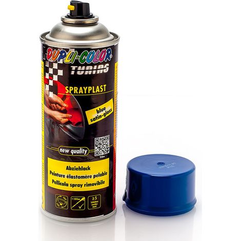 Spray caoutchouc bleu Sprayplast aérosol 400 ml Motip (1/4)