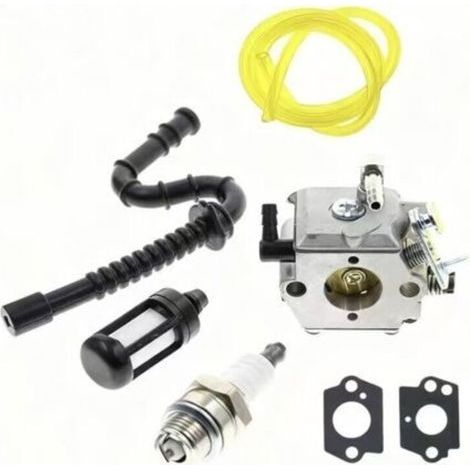 Carburateur WT-16B, HU-40B, HU-40D, MS028, 028AV, 028WB, 028W, tuyau de carburant, filtre à huile (1/2)