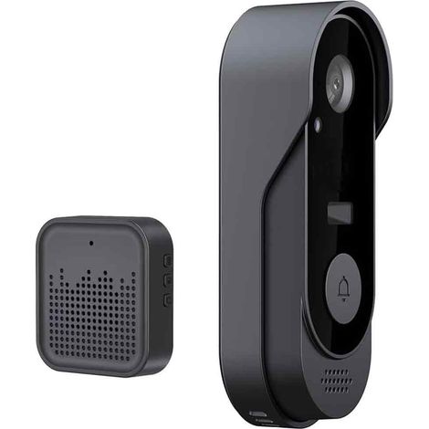 Videocampanilla Inalámbrica - Cámara 2K - Detección PIR - Audio Bidireccional - Compatible Tuya Smart Home - Batería Integrada - Para Puerta Principal (1/5)