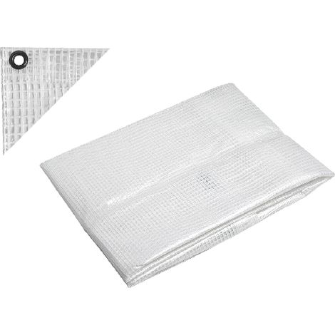 TELONE OCCHIELLATO RETINATO 6,0X5,0MT TRASP. PAPILLON