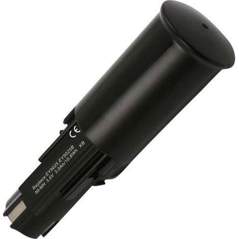 Batterie Outil - AVIZAR - EY9025B - 3.6V - Ni-MH - 3000mAh - Noir (1/4)